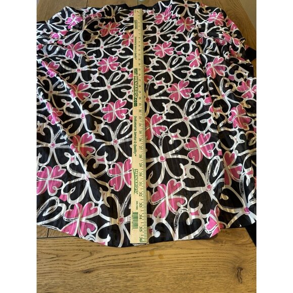 R&M Richards Cardigan Size 32W Floral Fairycore Lightweight Formal Wedding Guest - Picture 6 of 8